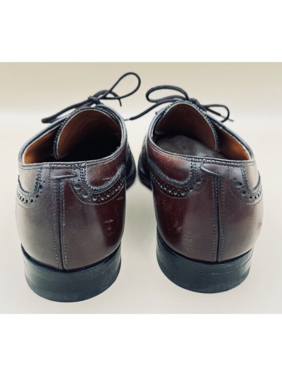 Johnston & Murphy Aristocraft Wingtip Oxfords 12 4A Extra Narrow Brown Leather U main image 8
